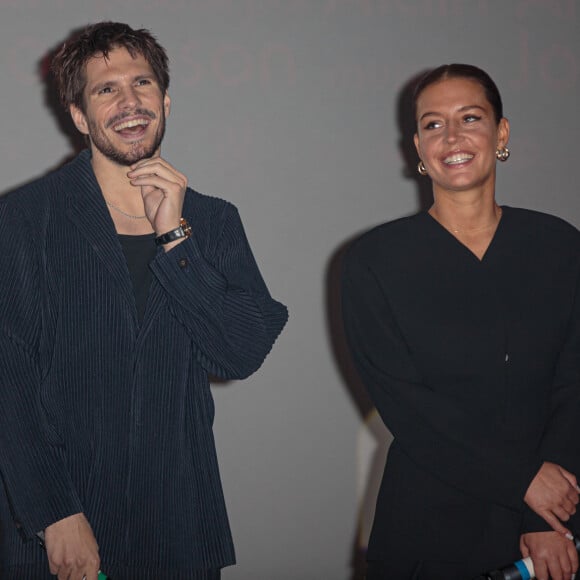 François Civil, Adèle Exarchopoulos - Avant-première du film "L'amour Ouf" au Kinepolis de Lomme près de Lille le 13 octobre 2024. © Stéphane Vansteenkiste/Bestimage