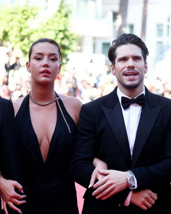 Adèle Exarchopoulos, François Civil - Montée des marches du film " L'amour ouf " lors du 77ème Festival International du Film de Cannes, au Palais des Festivals à Cannes. Le 23 mai 2024 © Jacovides-Moreau / Bestimage