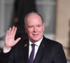 En 2025, cela fera 20 ans qu'il est à la tête de la principauté
Le prince Albert II de Monaco arrive au palais de l'Élysée pour un dîner offert aux chefs d'état et de gouvernement par le président de la république dans le cadre du XIXe Sommet de la Francophonie à Paris, le 4 octobre 2024. © Lionel Urman / Panoramic / Bestimage 