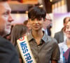 La dyskinésie paroxystique, qui se caractérise par des mouvements involontaires anormaux qui se répètent de manière épisodique.
Eve Gilles, Miss France 2024, à l'Université des Maires de l'Ouest parisien à Port-Marly (Yvelines), le 9 octobre 2024. © Kevin Domas / Panoramic / Bestimage