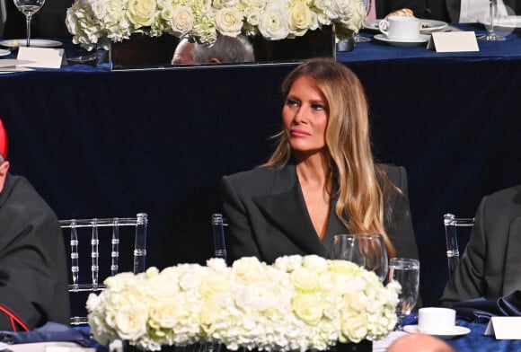 Ce fut la toute première apparition publique de Melania Trump aux côtés de son mari depuis le début de la campagne
 
Melania Trump et Donald Trump. © StarMax/Bestimage