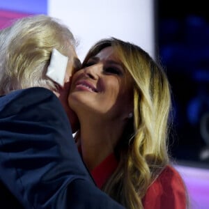 Melania Trump et Donald Trump. (Credit Image: © Mark Hertzberg/ZUMA Press Wire)