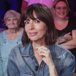 Exclusif - Géraldine Maillet, sur le plateau de de l'émission " TPMP " présentée par C.Hanouna et diffusée en direct sur C8, Paris, France, le 22 octobre 2024. © Jack Tribeca / Bestimage 