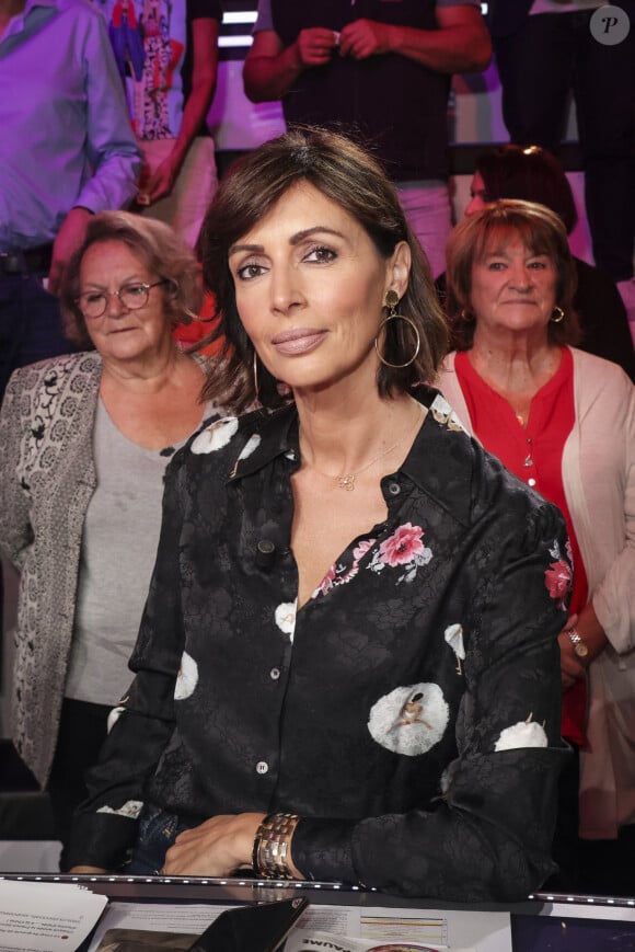 Exclusif - Géraldine Maillet, sur le plateau de l'émission " TPMP " présentée par C.Hanouna et diffusée en direct sur C8, Paris, France, le 23 septembre 2024. © Jack Tribeca / Bestimage 