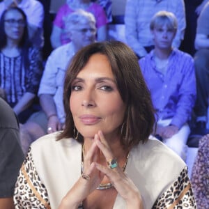 Exclusif - Géraldine Maillet, sur le plateau de de l’émission « TPMP » présentée par C.Hanouna et diffusée en direct sur C8, Paris, France, le 02 septembre 2024. © Jack Tribeca / Bestimage 