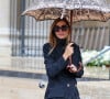 Clotilde Courau - Obsèques de Michel Blanc en l'église Saint-Eustache à Paris, le 10 octobre 2024. © Moreau / Jacovides / Bestimage 