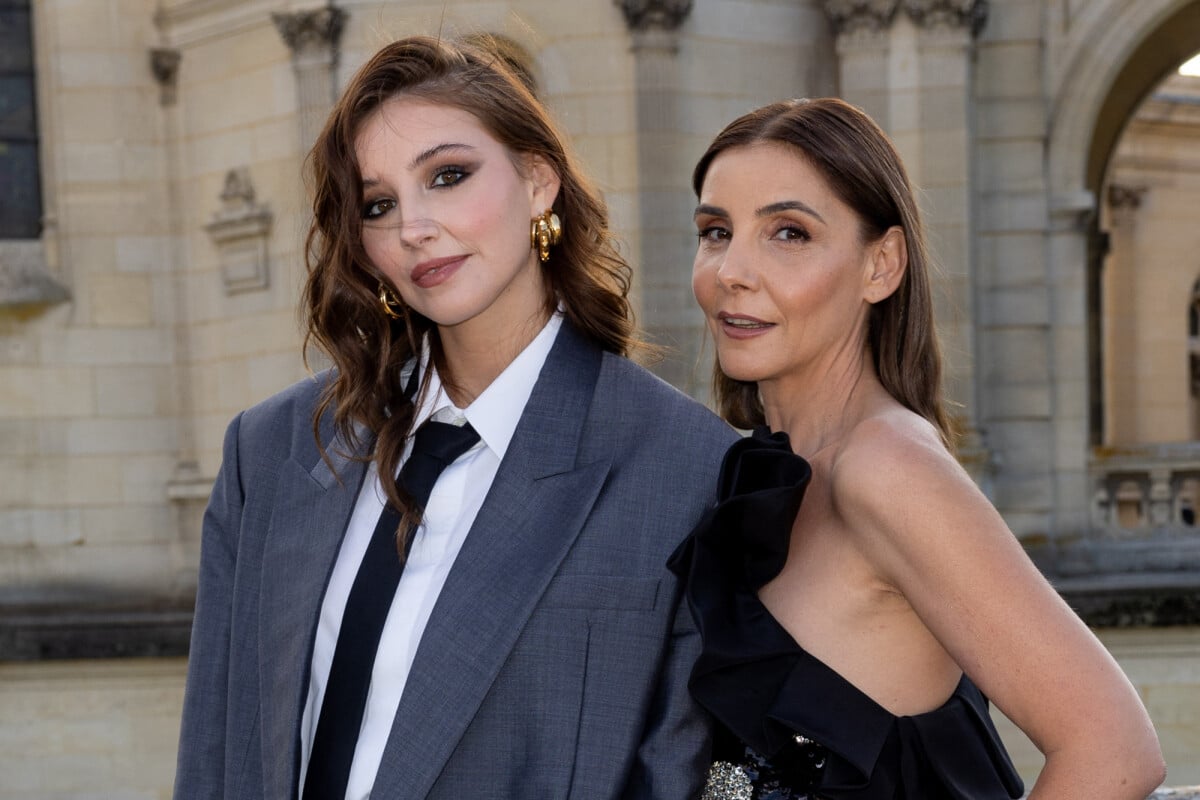 Photo : Clotilde Courau et sa fille Vittoria de Savoie - Photocall du ...