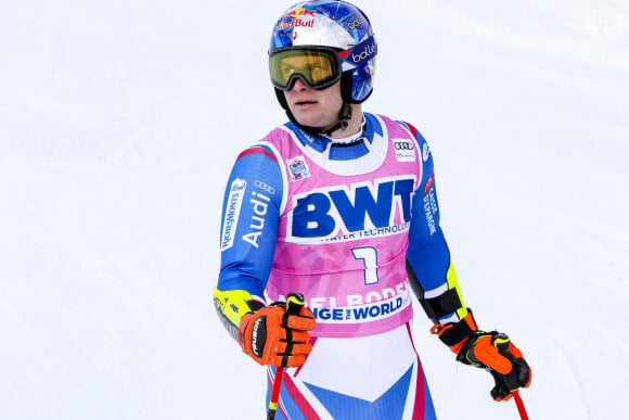 Alexis Pinturault (FRA). lors de la FIS Coupe du monde slalom géant messieur à Adelboden, Suisse, le 8 janvier 2022. © GEPA/Panoramic/Bestimage