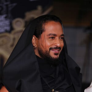 "Je suis content, trop heureux. Merci pour les gens qui me soutiennent, merci pour les gens qui ont voté et je suis fier".
Slimane - Photocall de la 26ème édition des NRJ Music Awards au palais des festivals de Cannes, le 1er novembre 2024. © Guignebourg / Bebert / Bestimage 