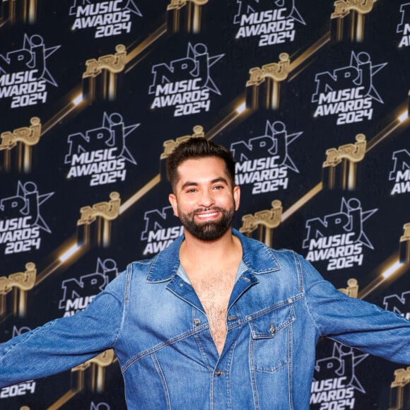 Kendji Girac - Photocall de la 26ème édition des NRJ Music Awards au palais des festivals de Cannes, le 1er novembre 2024. © Guignebourg / Bebert / Bestimage 