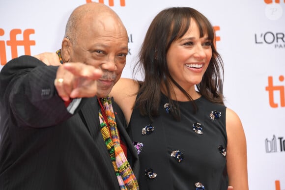 Rashida Jones et son père Quincy à la première de "Quincy" au Toronto International Film Festival 2018 (TIFF), le 9 septembre 2018. © Igor Vidyashev via Zuma Press/Bestimage