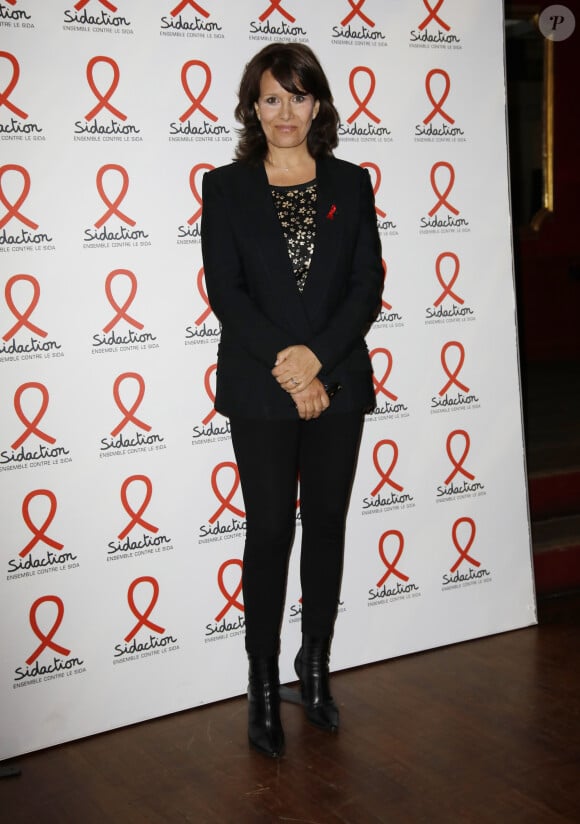 Carole Rousseau - Soirée de lancement du Sidaction 2019 à la salle Wagram à Paris, le 18 mars 2019. © Marc Ausset-Lacroix/Bestimage 