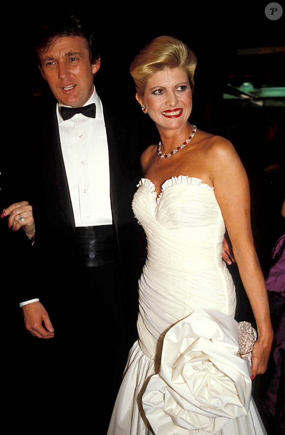 Archives - Donald Trump et Ivana Trump © Judie Burstein/Zuma Press/Bestimage