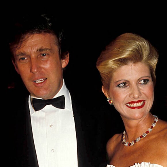 Archives - Donald Trump et Ivana Trump © Judie Burstein/Zuma Press/Bestimage