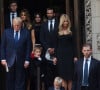 La famille Trump possède beaucoup d'argent mais pas seulement grâce à Donald.
Barron Trump, Donald Trump et sa femme Melania, Kimberly Guilfoyle, Donald Trump Jr, Ivanka Trump, Eric Trump, et leurs enfants - Obsèques de Ivana Trump en l'église St Vincent Ferrer à New York. © Bruce Cotler / Zuma Press / Bestimage