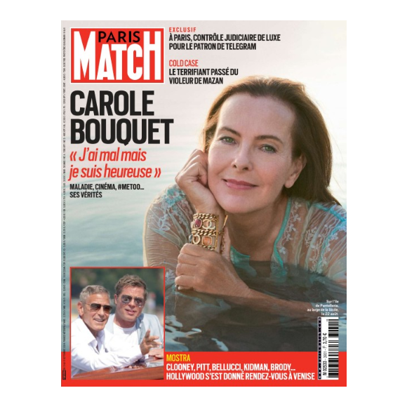 Couverture de "Paris Match" du 5 septembre 2024