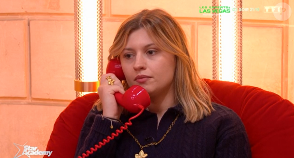 Mais si elle l'aimait vraiment au départ
Quotidienne de la "Star Academy", le 30 octobre 2024 sur TF1.