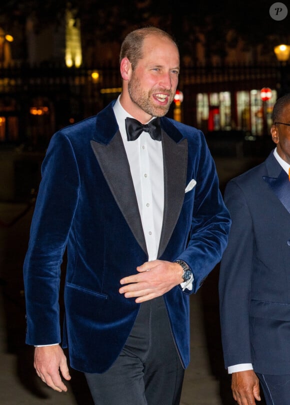 Le prince William de Galles à son arrivée au Centrepoint Awards à Londres. Le 16 octobre 2024 