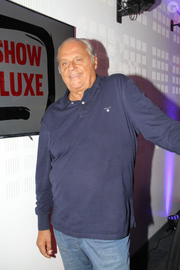 Exclusif - Gérard Louvin - Emission "Le Show de Luxe" sur la Radio Voltage à Paris le 26 octobre 2018. © Philippe Baldini/Bestimage