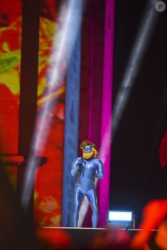 Exclusif - Philippe Katerine - Personnalités sur le plateau de l'émission "Paris 2024 : merci! La grande soirée événement" sur les Champs-Elysées à Paris, à l'occasion des Jeux Olympiques et Paralympiques Paris 2024, diffusée en direct sur France 2, le 14 septembre 2024 © Perusseau-Ramsamy / Bestimage 