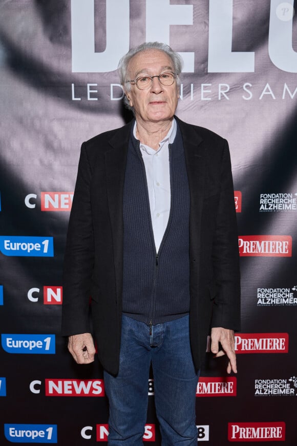 Exclusif - Bernard Le Coq au photocall de la soirée Ciné-concert symphonique "Alain Delon, le dernier Samouraï" au Palais des congrès à Paris le 8 novembre 2024 le jour de son anniversaire. © Jacovides / Moreau / Bestimage 