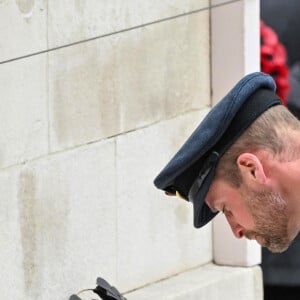 Le prince William prince de Galles - La famille royale honore les disparus des deux guerres mondiales lors de la cérémonie Remembrance Sunday ( Dimanche du souvenir ) au Cénotaphe à Londres (Credit Image: © Cover Images via ZUMA Press).