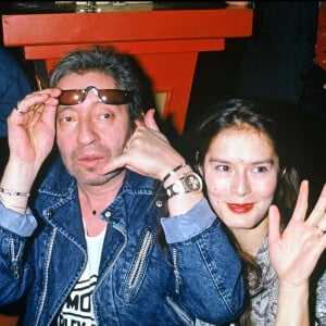 Serge Gainsbourg et Bambou (archive)