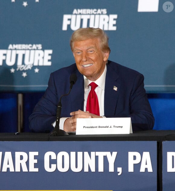 Installé à New York, il a fait construire plusieurs projets pharaoniques

Donald Trump le 29 octobre 2024 à Drexel Hill, Pennsylvanie.