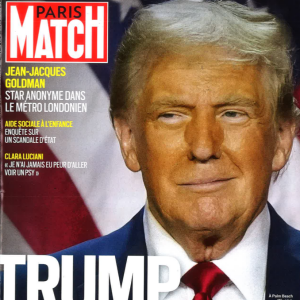 Une de Paris Match du 13 novembre 2024.