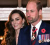 Ainsi que le père de ses trois enfants 
Le prince William, prince de Galles, Catherine Kate Middleton, princesse de Galles - La famille royale du Royaume Uni assiste au Festival du souvenir (Festival of Remembrance) au Royal Albert Hall, Londres le 9 novembre 2024. © Chris Ratcliffe / Pool / Julien Burton via Bestimage 