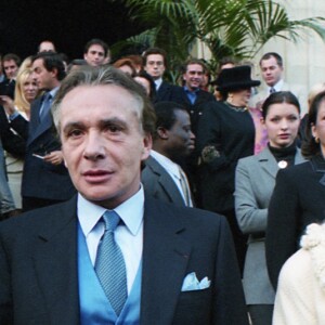 Le chanteur a été marié à Elizabeth Haas pendant plus de 20 ans

Archives - Ivana Gobbi, Michel Sardou et son ex-femme Élisabeth Haas (Babette) - Mariage de Romain Sardou et Francesca Gobbi en l'église La Madeleine à Paris. Le 16 octobre 1999 © Jean-Claude Woestelenadt / Bestimage