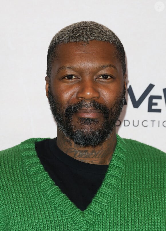 Djibril Cissé - Avant-première Prime Vidéo du film "Numéro 10" au cinéma Publicis à Paris le 24 janvier 2024. © Coadic Guirec/Bestimage