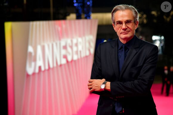 Exclusif - Rendez-vous avec Laurent Weil en marge du festival Canneseries Saison 3 au palais des festivals à Cannes le 9 octobre 2020. © Bruno Bebert / Bestimage