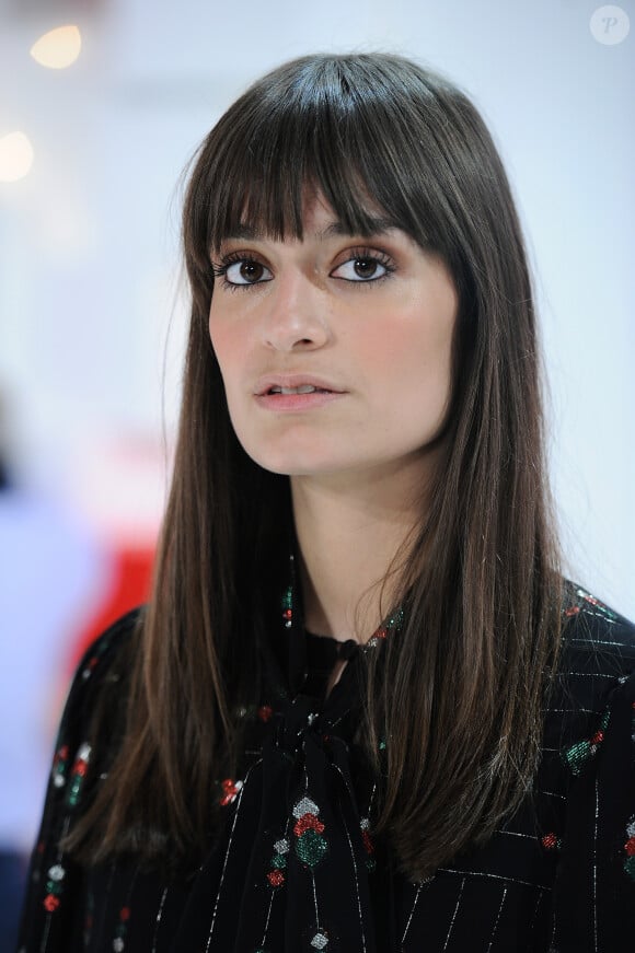 Exclusif - Clara Luciani - Enregistrement de l'émission "Vivement Dimanche" au Studio Gabriel à Paris, présentée par M.Drucker et diffusée le 3 mars sur France 2. Le 20 février 2019 © Guillaume Gaffiot / Bestimage 