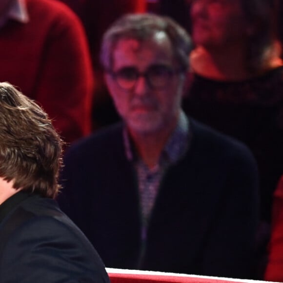 Exclusif - Sarah Schwab et Roberto Alagna - Enregistrement de l'émission Vivement dimanche, diffusée sur France 3 le 17 novembre 2024. © Guillaume Gaffiot / Bestimage 