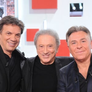 Exclusif - Jean-Felix Lalanne, Michel Drucker et Roberto Alagna - Enregistrement de l'émission Vivement dimanche, diffusée sur France 3 le 17 novembre 2024. © Guillaume Gaffiot / Bestimage 