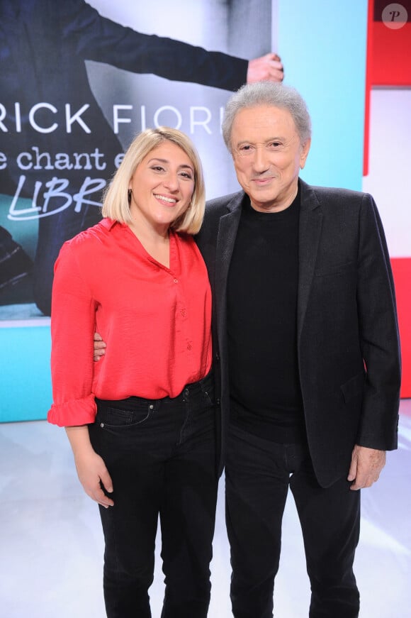 Exclusif - Marion Mezadorian et Michel Drucker - Enregistrement de l'émission Vivement dimanche, diffusée sur France 3 le 17 novembre 2024. © Guillaume Gaffiot / Bestimage 