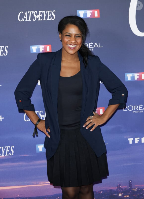 Marie-Aline Meliyi - Avant-première de la nouvelle fiction de TF1 "Cat's Eyes" à la Seine Musicale à Paris le 9 octobre 2024. © Coadic Guirec/Bestimage