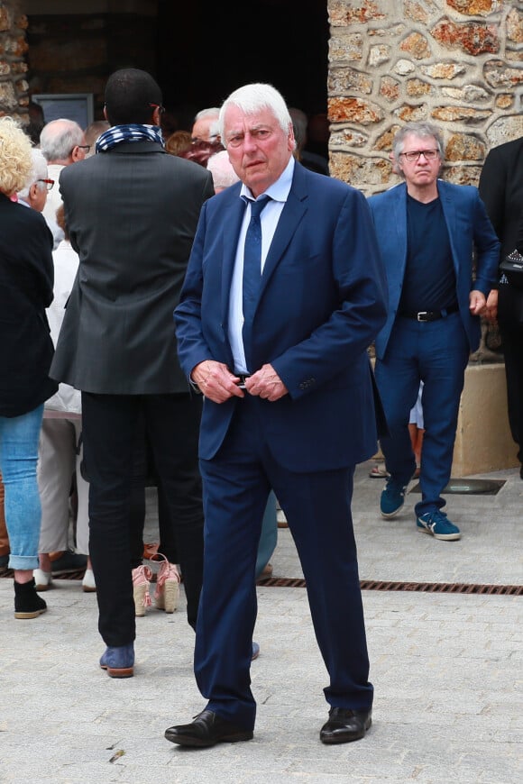 Charles Bietry - Obsèques de Jean-Claude Bouttier en l'église de Gournay-sur-Marne le 13 août 2019. 