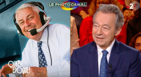 Michel Denisot sur le plateau de "Quelle époque" face à Léa Salamé.