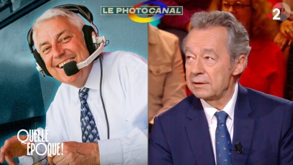 Michel Denisot sur le plateau de "Quelle époque" face à Léa Salamé.