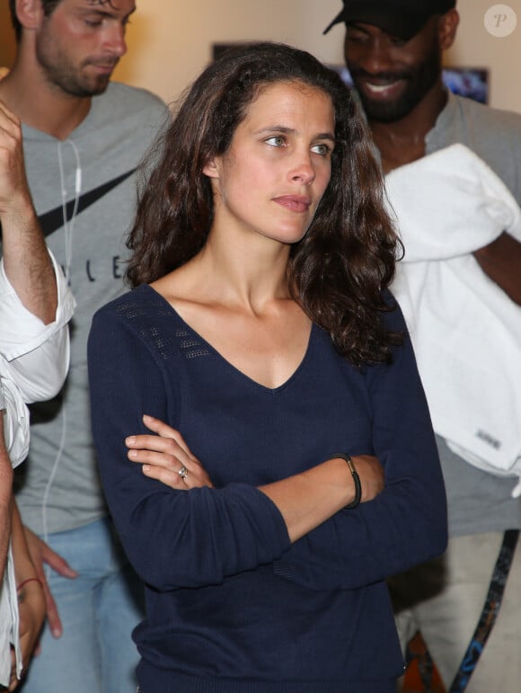 Exclusif - Clémence Castel - 26ème édition du Trophée des personnalités en marge des Internationaux de Tennis de Roland Garros à Paris. Le 8 juin 2018. © Denis Guignebourg / Bestimage