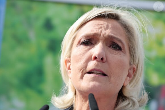 Rentrée parlementaire et discours de Marine Le Pen, Députée de la 11e circonscription du Pas-de-Calais, à Henin-Beaumont, France, le 8 septembre 2024. © Laurent Sanson/Panoramic/Bestimage