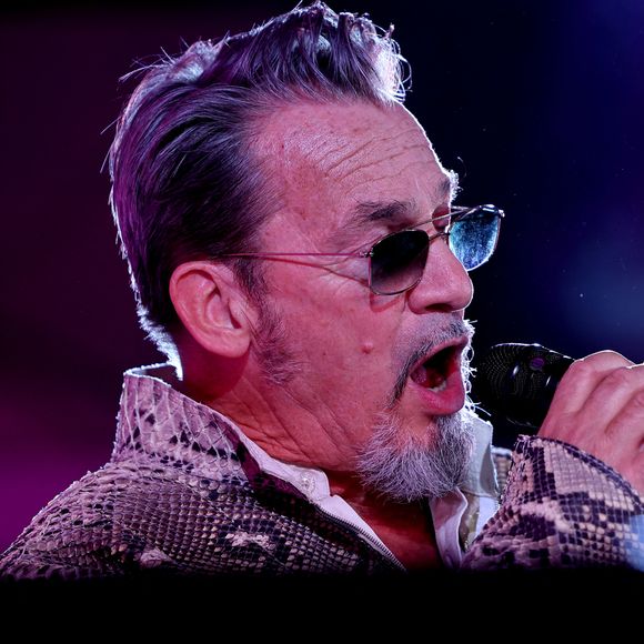 Lui qui se bat contre un cancer 
Florent Pagny - Soirée de gala "Heroes for Imagine" qui a permis de récolter dix millions d'euros au profit de la recherche contre les maladies génétiques à Paris le 23 septembre 2024. © Dominique Jacovides / Bestimage 