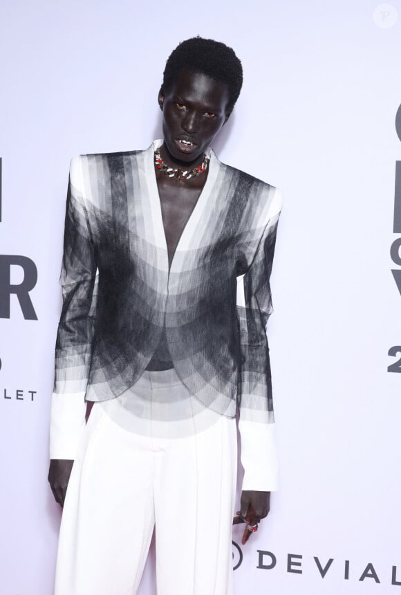 Mamuor A. Majeng - People au photocall de la soirée "GQ Men of the Year awards 2024" à l'hôtel Plaza à Paris. Le 20 novembre 2024 © Denis Guignebourg / Bestimage