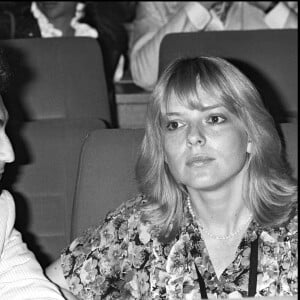 Michel Berger et France Gall au Palais des Congrès à Paris pour la première de Robert Charlebois en 1979