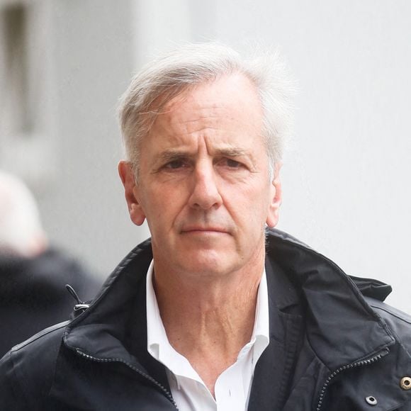 Bernard de La Villardière - Obsèques de Christophe Deloire (Directeur général de Reporters sans frontières) en l'église Saint-Sulpice à Paris. Le 19 juin 2024 © Christophe Clovis / Bestimage