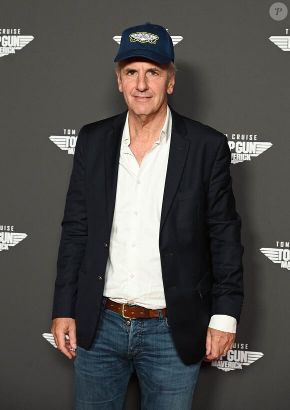 Bernard de La Villardière - Avant-première du film "Top Gun Maverick" à l'UGC Normandie à Paris le 19 mai 2022. © Coadic Guirec/Bestimage 