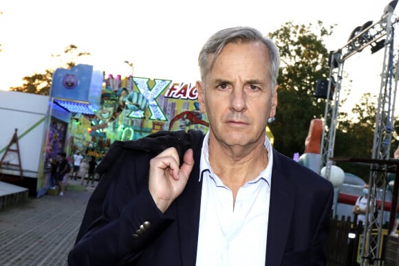 Exclusif - Bernard de La Villardière - Inauguration de la Fête à Neuneu au profit de l'association "Innocence En Danger" au Bois de Boulogne à Paris, France,ce, le 4 septembre 2020. © Cédric Perrin/Bestimage 