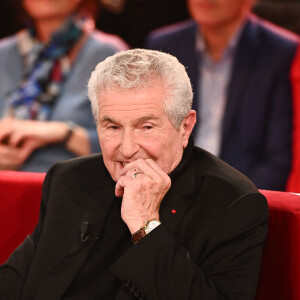 Exclusif - Claude Lelouch - Enregistrement de l'émission "Vivement dimanche" au studio Rive Gauche à Paris, présentée par M.Drucker et diffusée le 24 novembre sur France 3 © Guillaume Gaffiot / Bestimage  Exclusive - No Web No Blog pour Belgique et Suisse